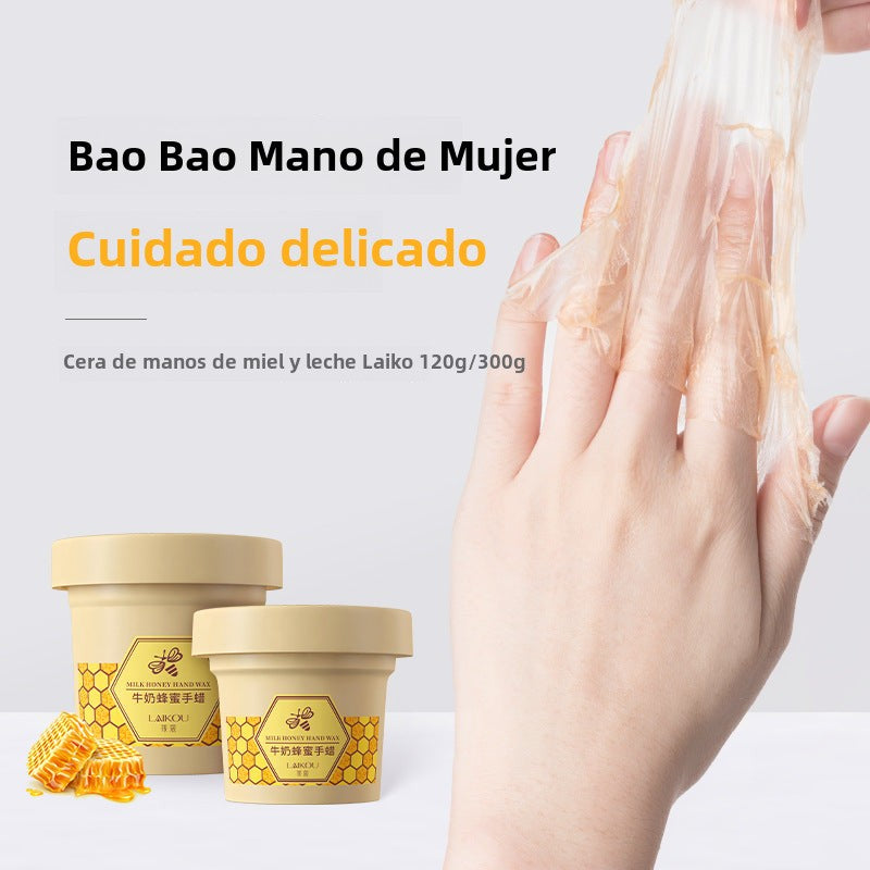 LaiKou Crema de manos de miel y leche de La Roche-Posay: Hidratación y nutrición profunda, 120g