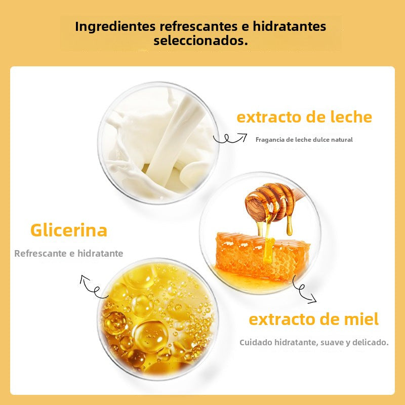 LaiKou Crema de manos de miel y leche de La Roche-Posay: Hidratación y nutrición profunda, 120g