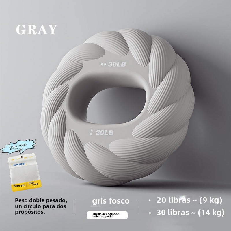 Agarre de Silicona: Anillo de Fuerza Doble para Entrenamiento y Rehabilitación de Dedos