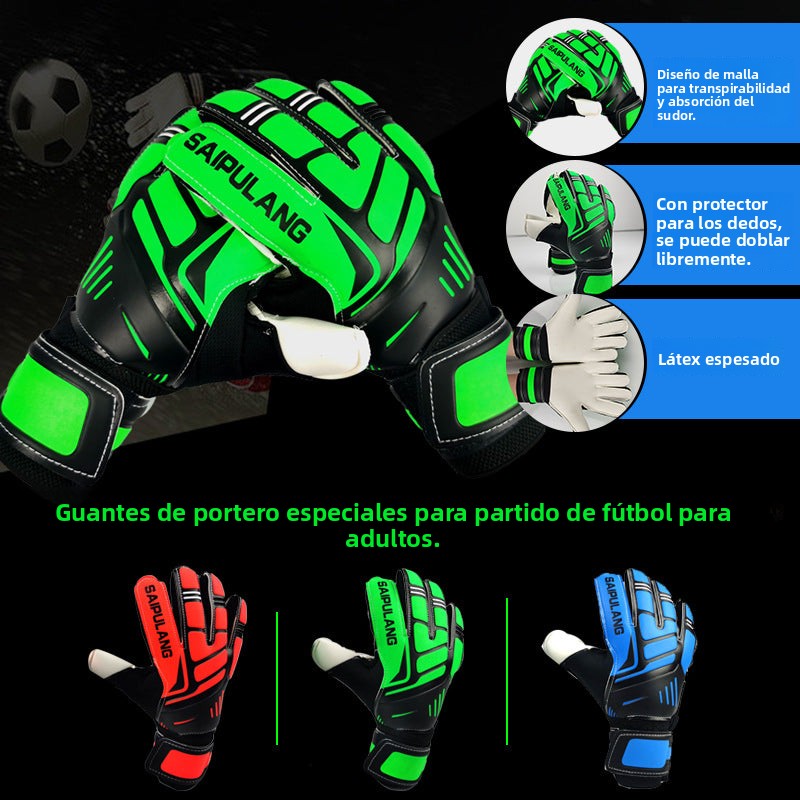Kids' Goalkeeper Gloves for Sale: Professional Latex with Finger Protection