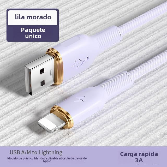Cable de carga rápida PD de 27 W para puerto Lightning de iPhone
