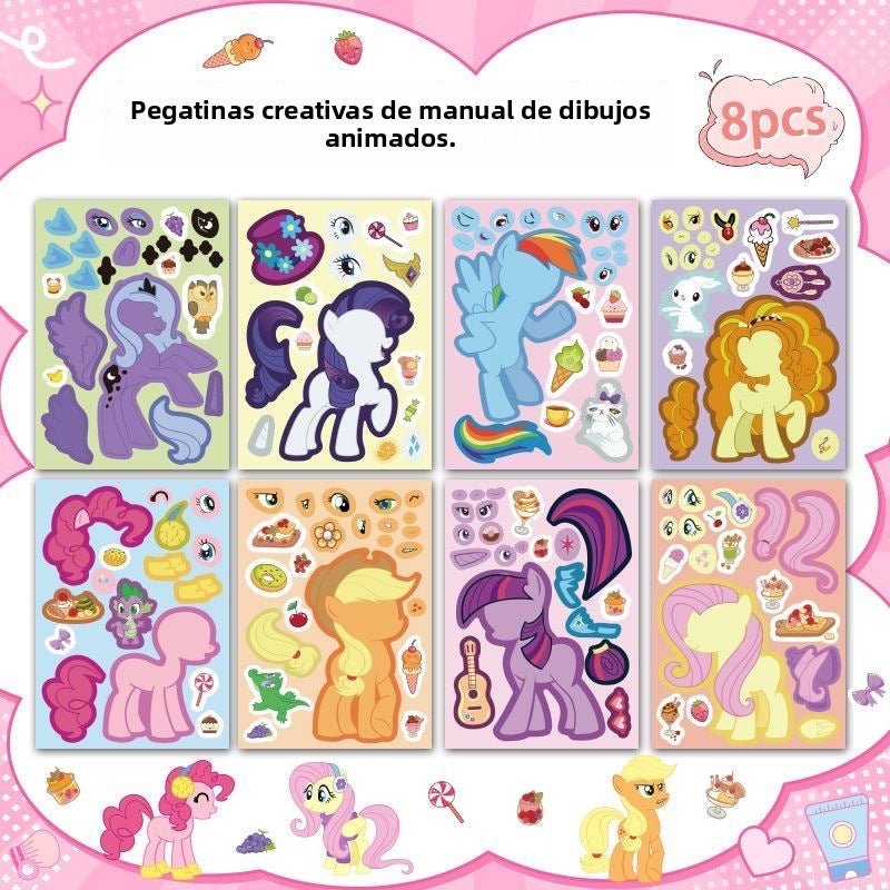 Stickers de Mi Pequeño Pony para Actividades Creativas