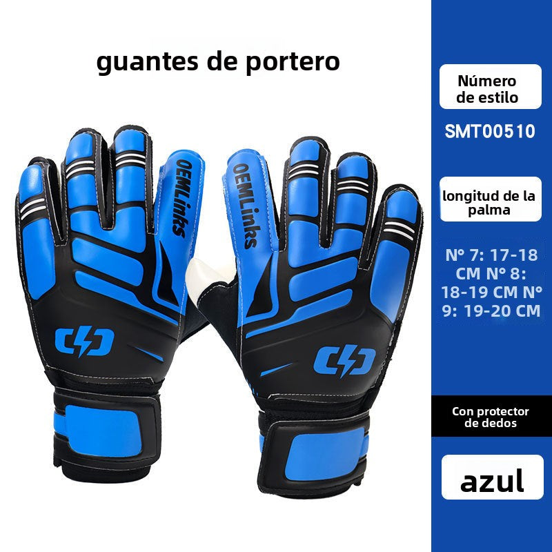 Kids' Goalkeeper Gloves for Sale: Professional Latex with Finger Protection