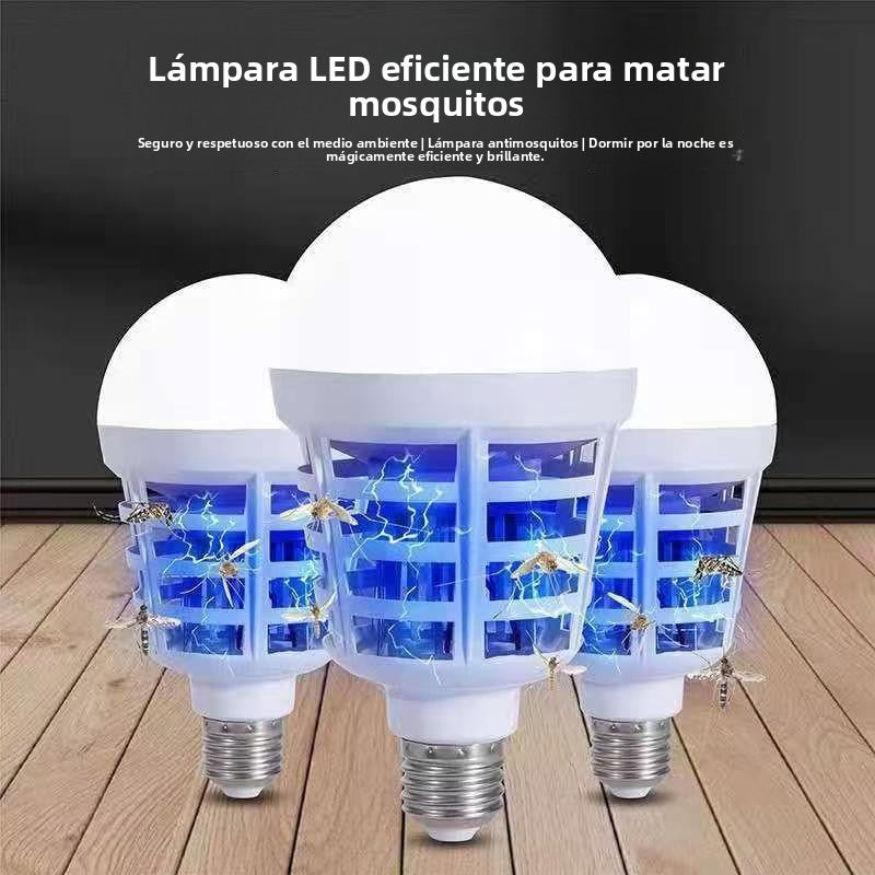 Bombilla LED Antimosquitos 2 en 1 – Luz de Ahorro de Energía y Eliminación de Insectos