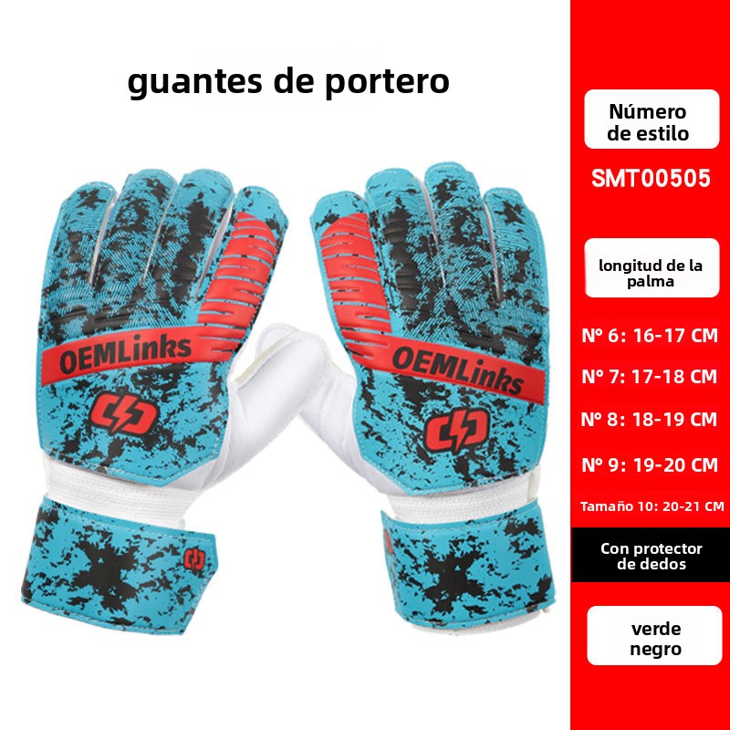 Kids' Goalkeeper Gloves for Sale: Professional Latex with Finger Protection