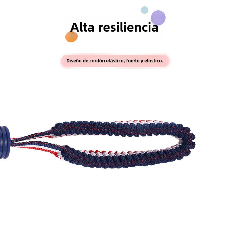 Pelota Tipo Neumático con Cuerda: Juguete Resistente para Perros, Entrenamiento y Limpieza Denta