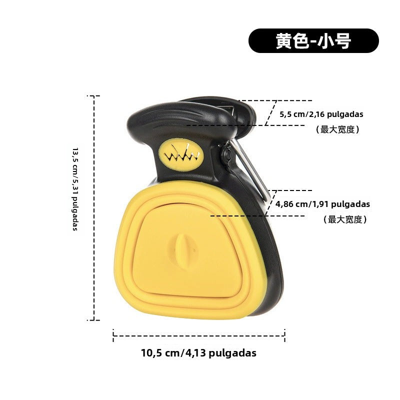 Recogedor de Heces Portátil para Mascotas | Plegable con Bolsa de Basura