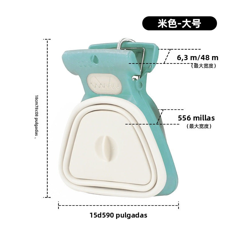 Recogedor de Heces Portátil para Mascotas | Plegable con Bolsa de Basura