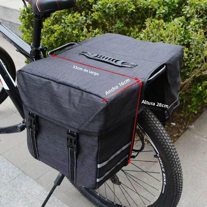 Portaequipajes trasero para bibibleta estilo mensajero