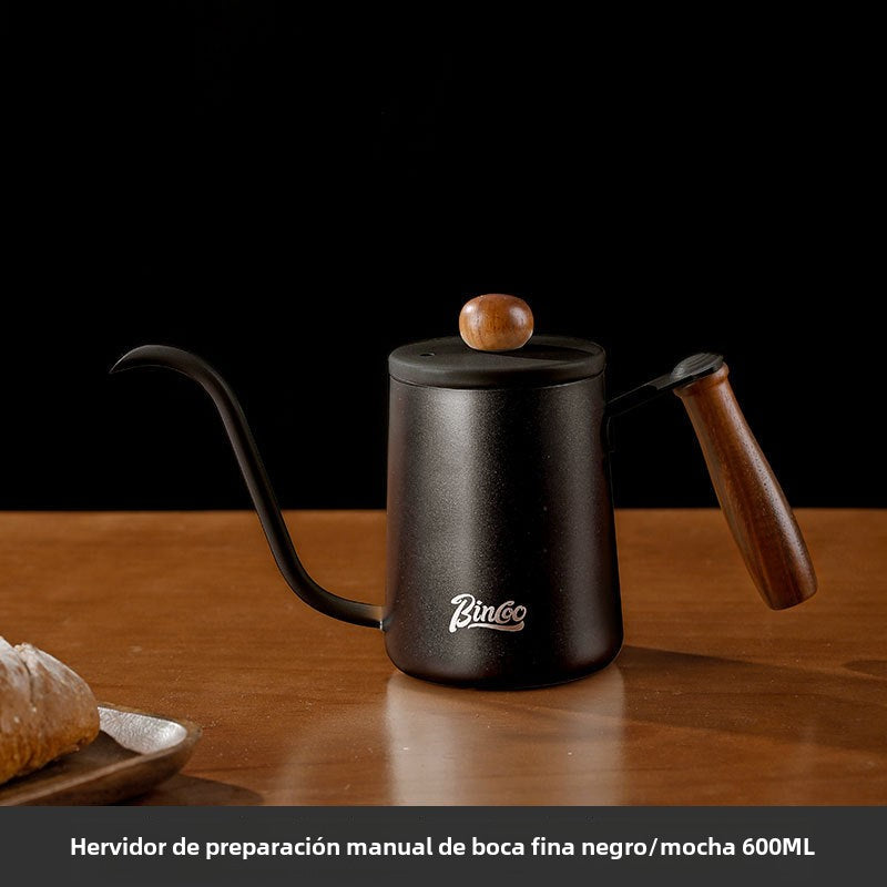 Tetera de Válvula Fina Bincoo: Hervidor de Agua para Café Japonés, Ideal para Uso en Casa y al Aire Libre