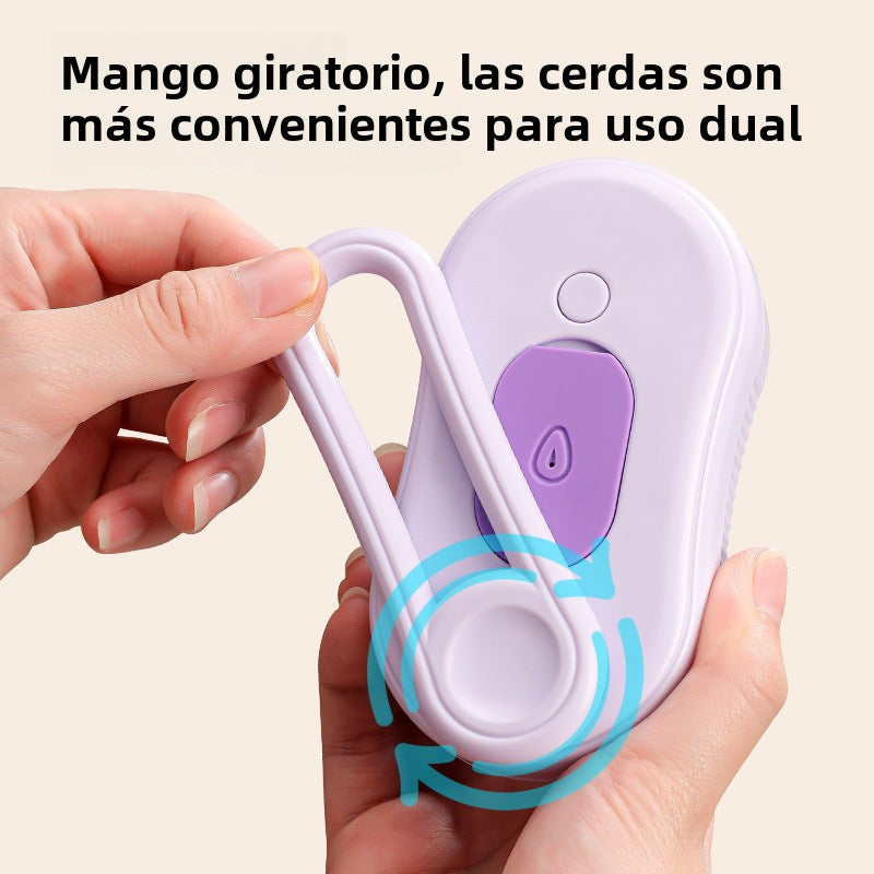 Cepillo de Masaje para Mascotas: Cepillo Desenredante y Quitapelusa para Gatos con Vapor