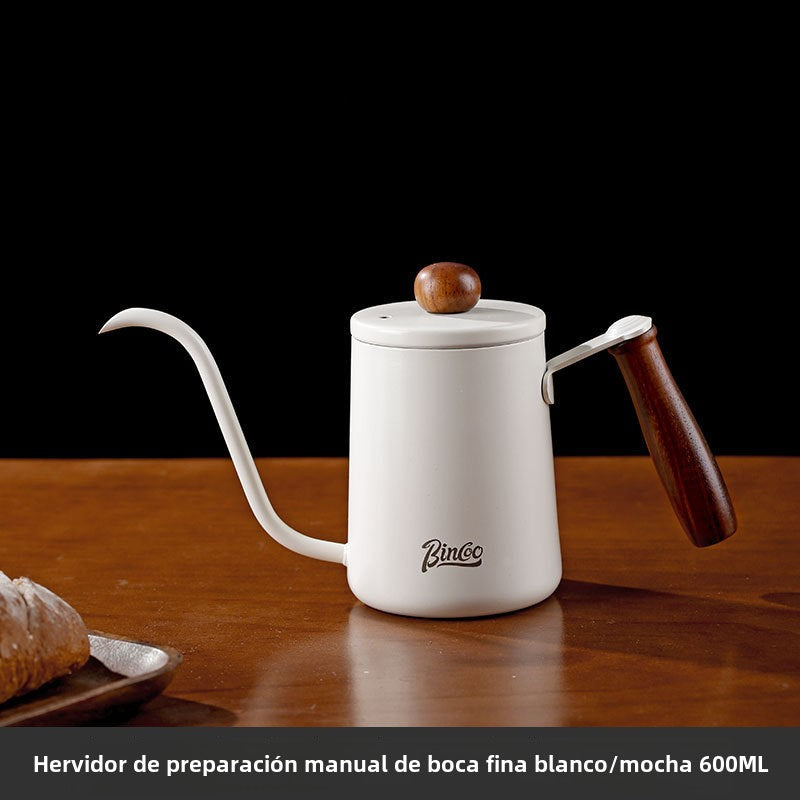Tetera de Válvula Fina Bincoo: Hervidor de Agua para Café Japonés, Ideal para Uso en Casa y al Aire Libre