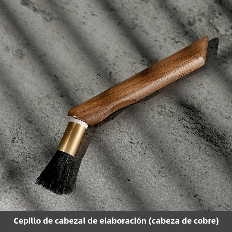 Kit de limpieza para café Bincoo: cepillo para molinillo, cepillo suave para café y cepillo para cabezal de preparación