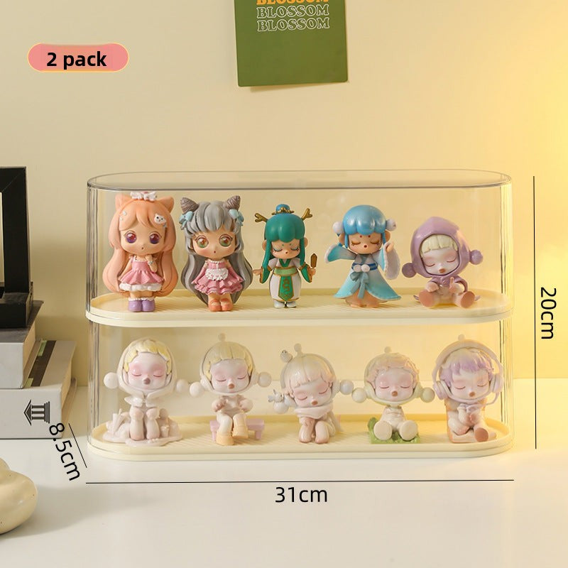 Estante Acrílico para Figuras de Colección – Compatible con POPMART, LEGO y Mini Blind Box