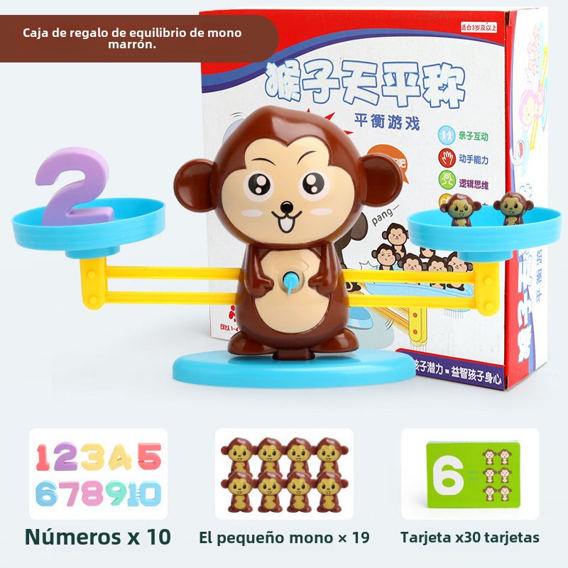 Juguete Educativo para Aprender Matemáticas: Balanza Numérica divertida