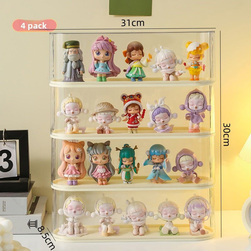 Estante Acrílico para Figuras de Colección – Compatible con POPMART, LEGO y Mini Blind Box
