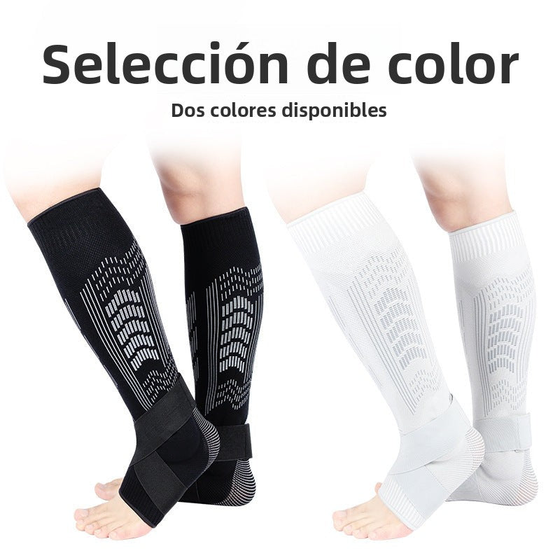 vendaje de compresión en calcetines deportivos