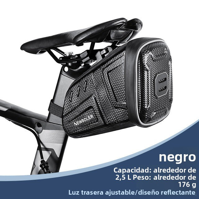 Bolsa de Sillín para Bicicleta: Impermeable, Resistente y de Gran Capacidad