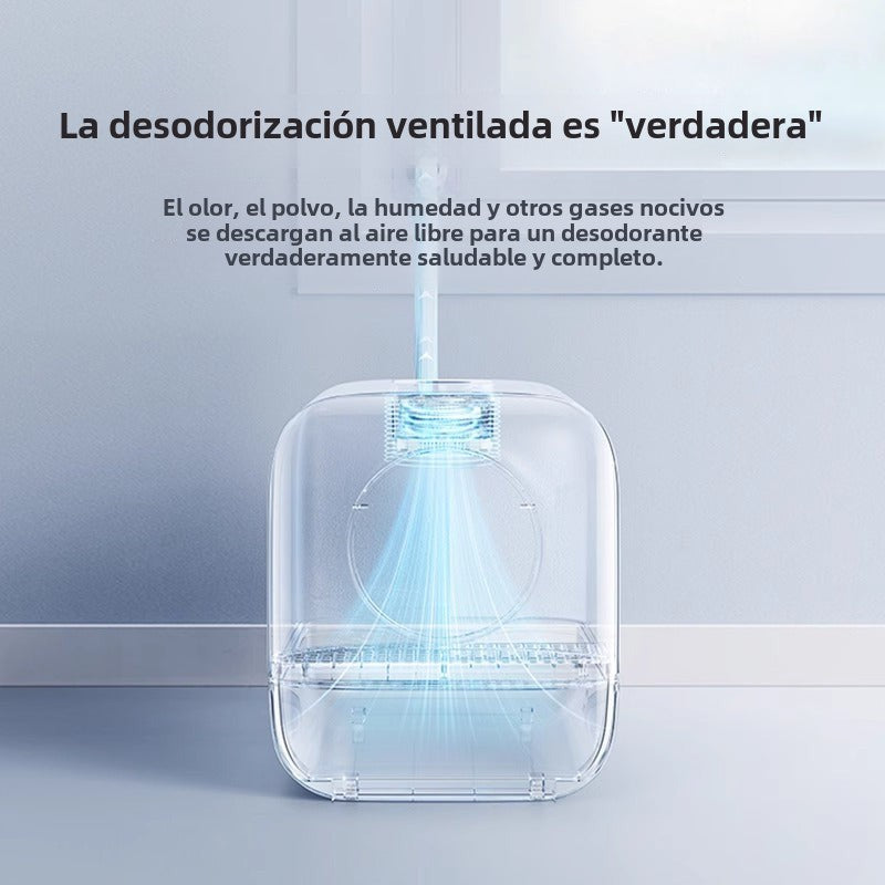 Arenero Automático para Gatos: Sistema de Ventilación Eléctrico, Inteligente y Antibacteriano
