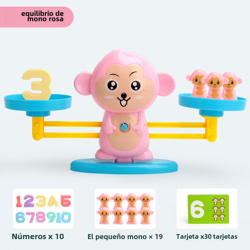 Juguete Educativo para Aprender Matemáticas: Balanza Numérica divertida