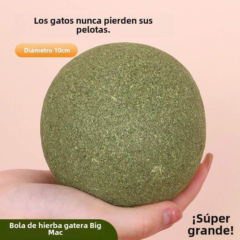 Pelota de Catnip para Gato- Bola de Hierba Gatera Menta Natural