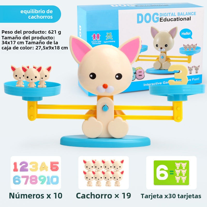 Juguete Educativo para Aprender Matemáticas: Balanza Numérica divertida