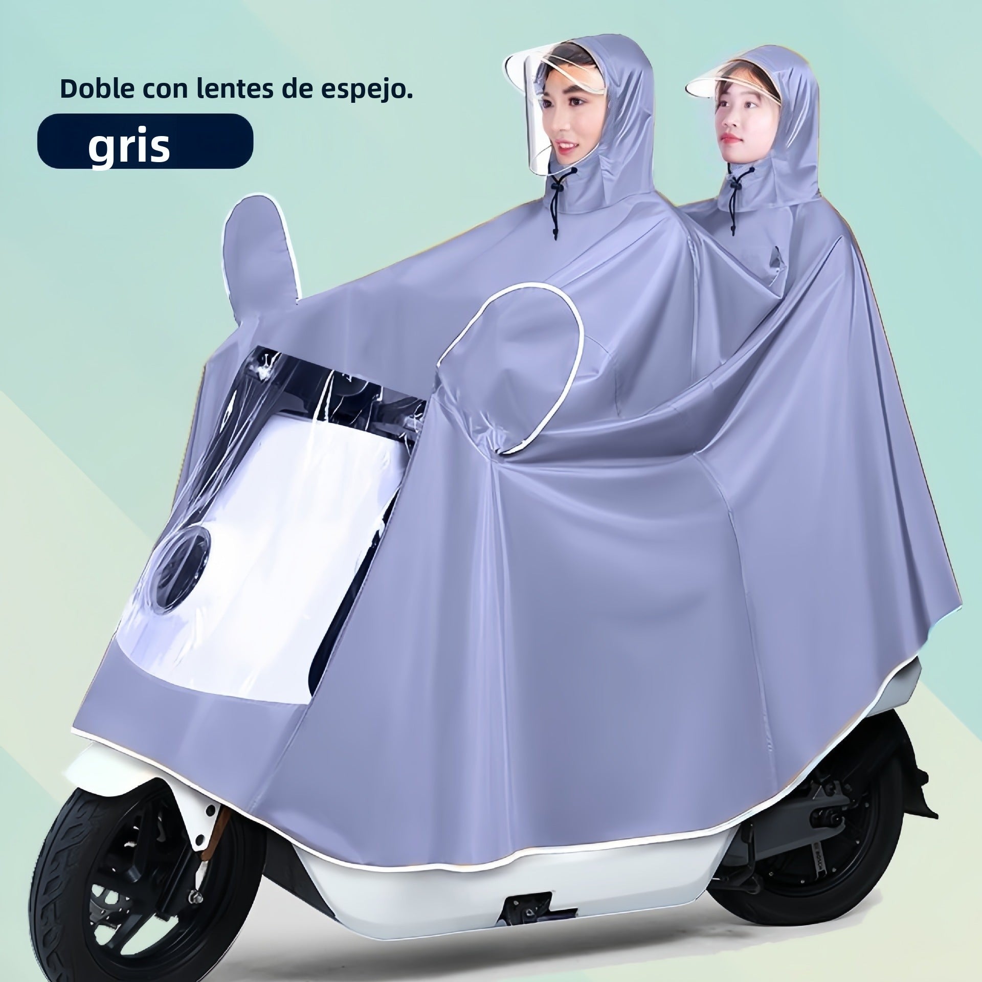 Impermeable para Bicicleta Eléctrica o Motocicleta a Prueba de Lluvia y Viento