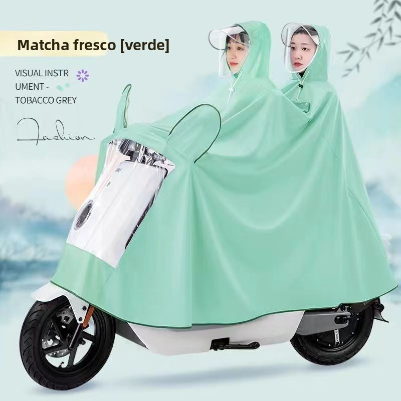 Impermeable para Bicicleta Eléctrica o Motocicleta a Prueba de Lluvia y Viento