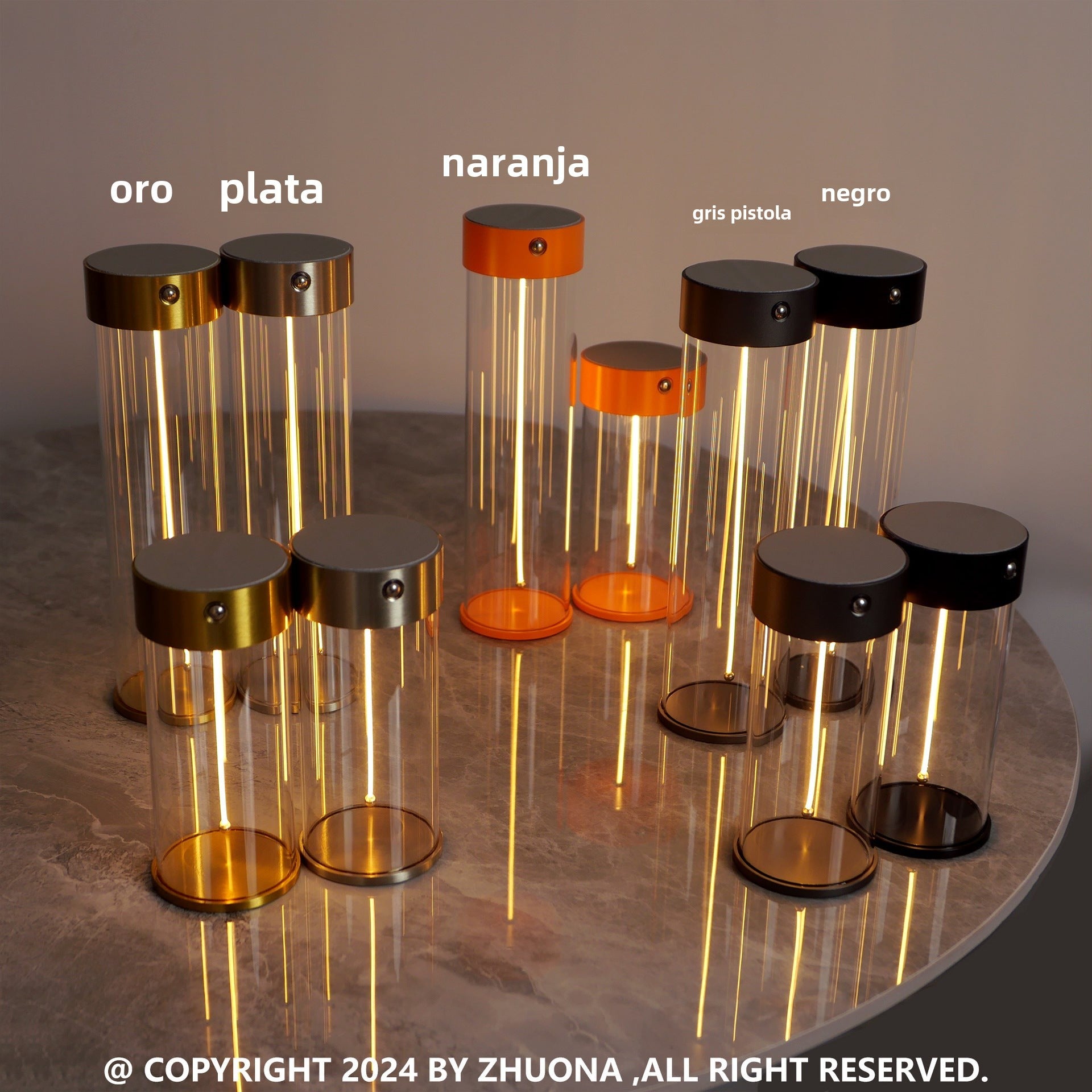 Lámpara de noche decorativa USB – Luz ambiental minimalista, ideal como regalo