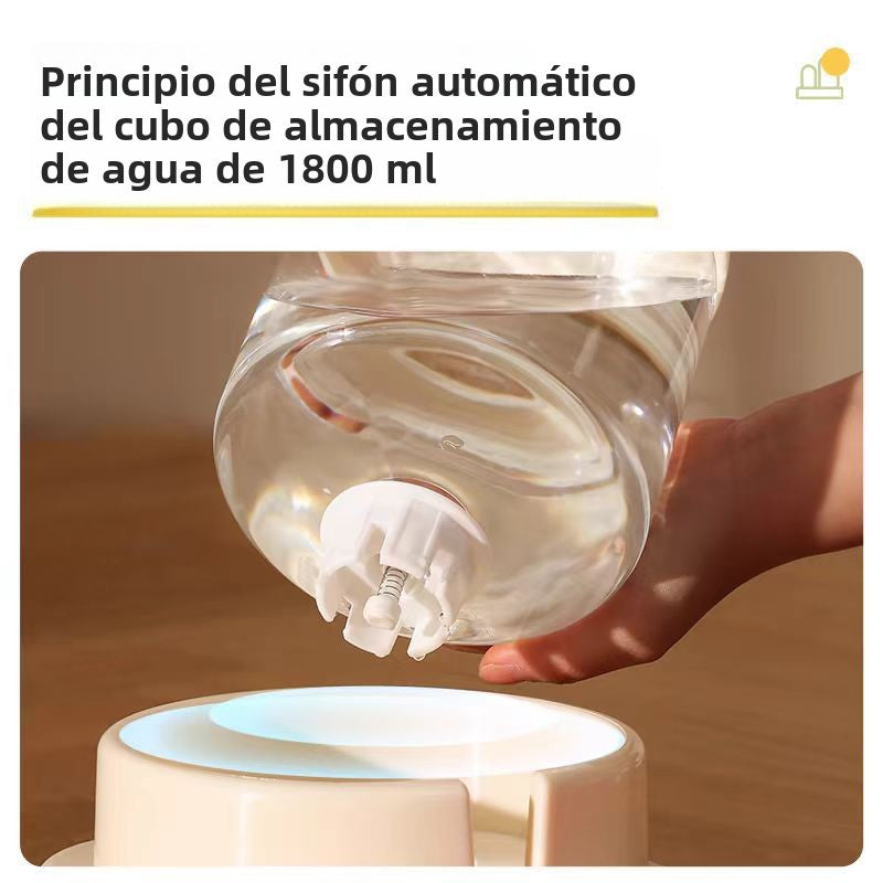 Dispensador Automático de Agua y Comida para Gatos