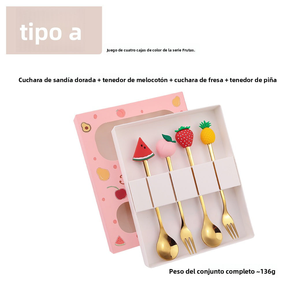 Set de cubiertos decorativos para cocina