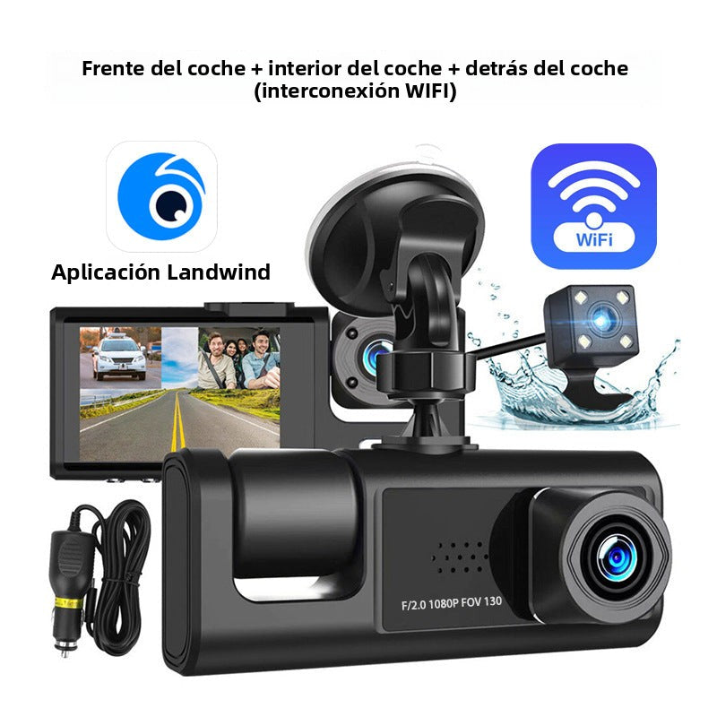 Cámara De Auto HD Con WiFi