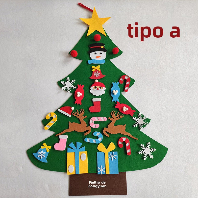 Decoración navideña segura e interactiva para niños