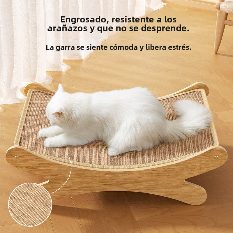 Rascador Cama de Sisal para Gatos: Soporte Estable y Elegante