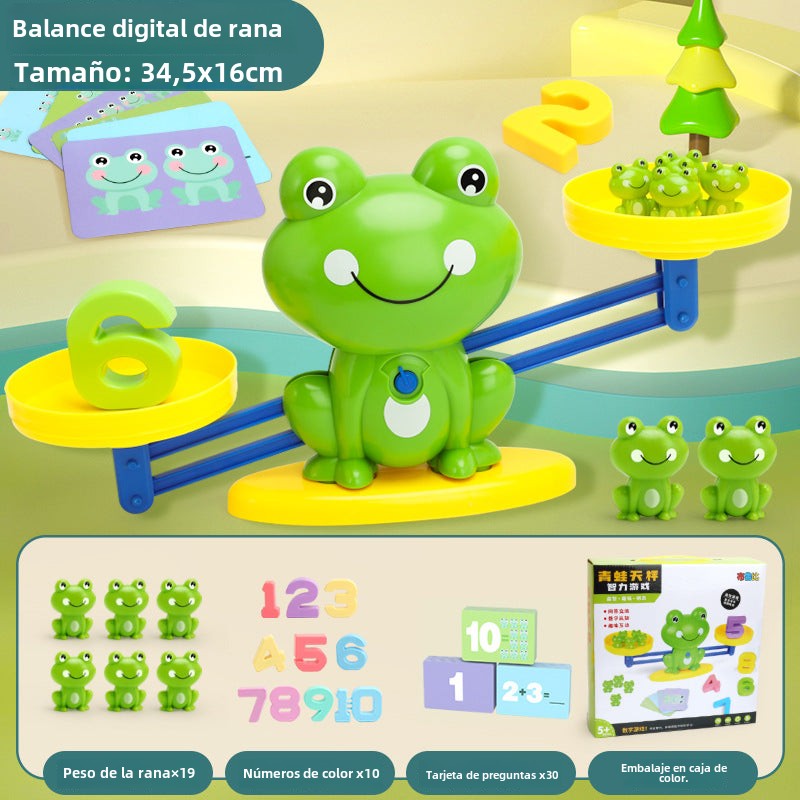 Juguete Educativo para Aprender Matemáticas: Balanza Numérica divertida