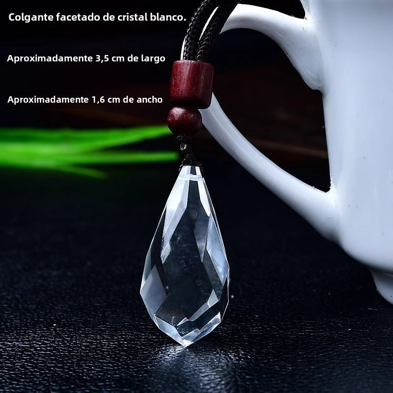 Colgante con piedras naturales: Amatista, Fluorita, Obsidiana, Lapislázuli y más