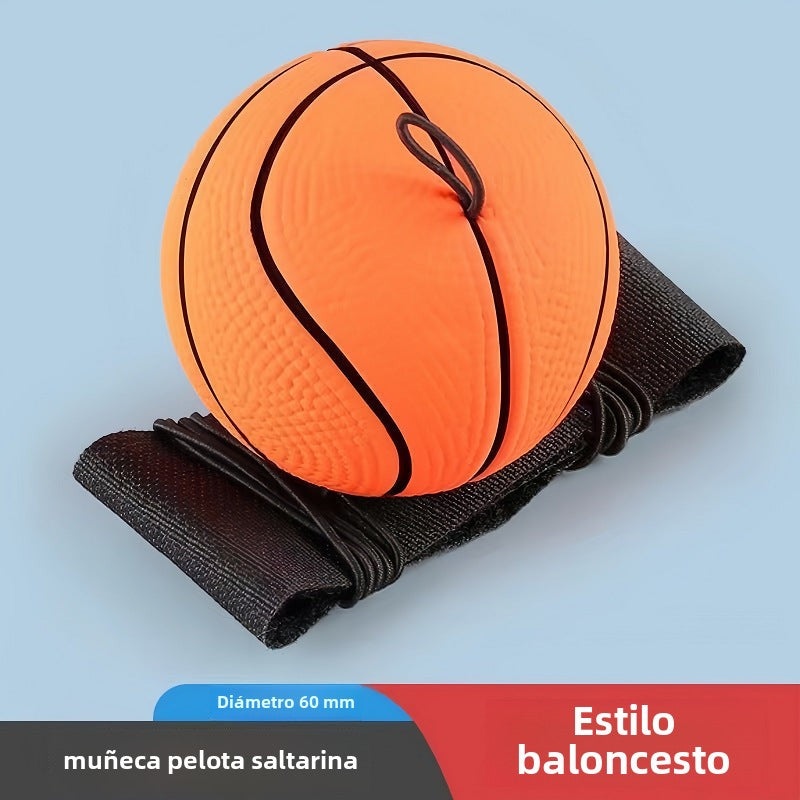 Pelota de Reacción con Cuerda para Muñeca: Bola Elástica de Rebote para Entrenamiento de Coordinación, Juguete Deportivo para Niños y Fitness