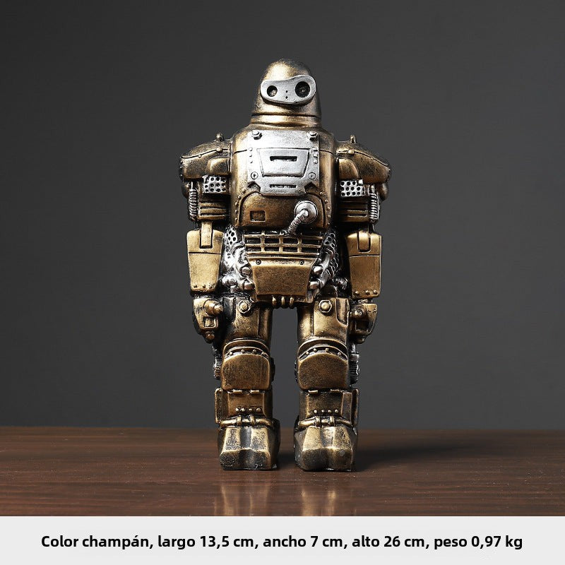 Robot de Resina: Decoración para habitación Infantil