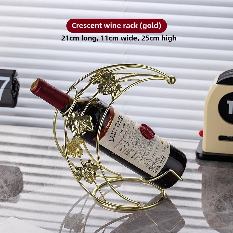 Estante para Vino: Soporte para Copas de Vino y Copas de Pie, Estante Colgante de Lujo para Casa