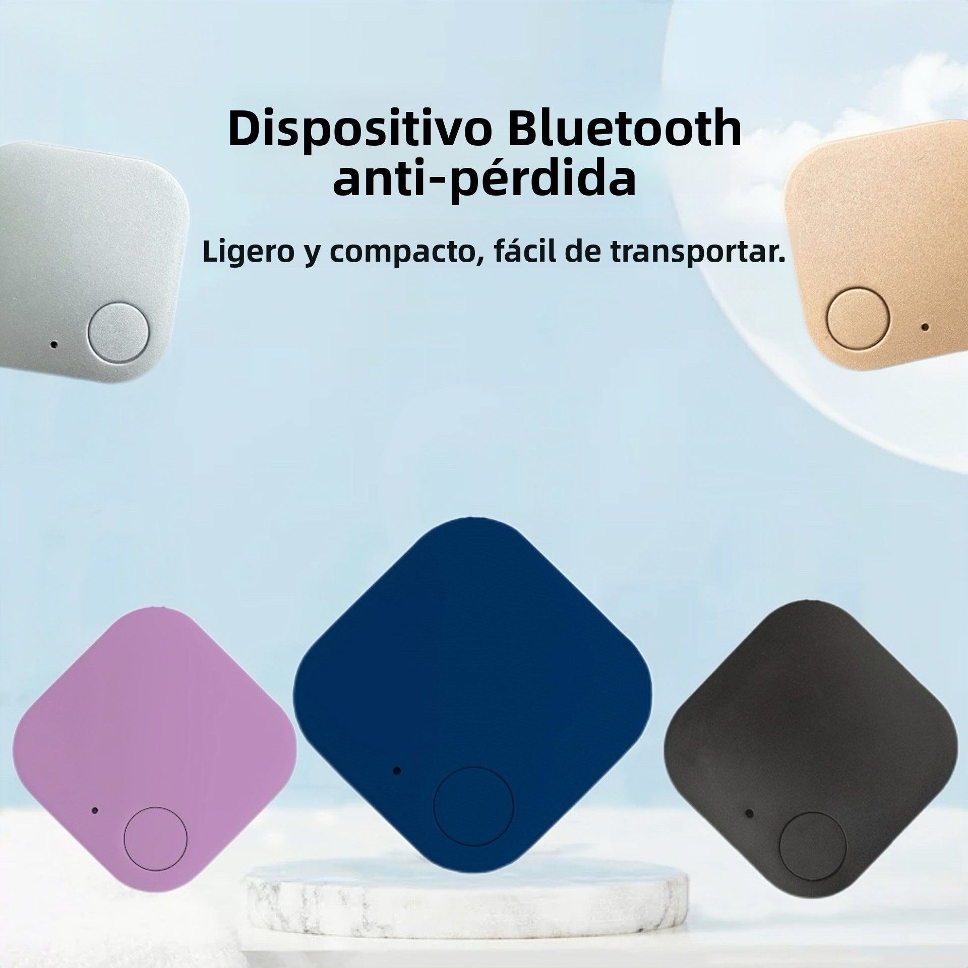 Localizador Bluetooth Para Llaves Y Mascotas – Dispositivo Antipérdida Con Alerta Bidireccional