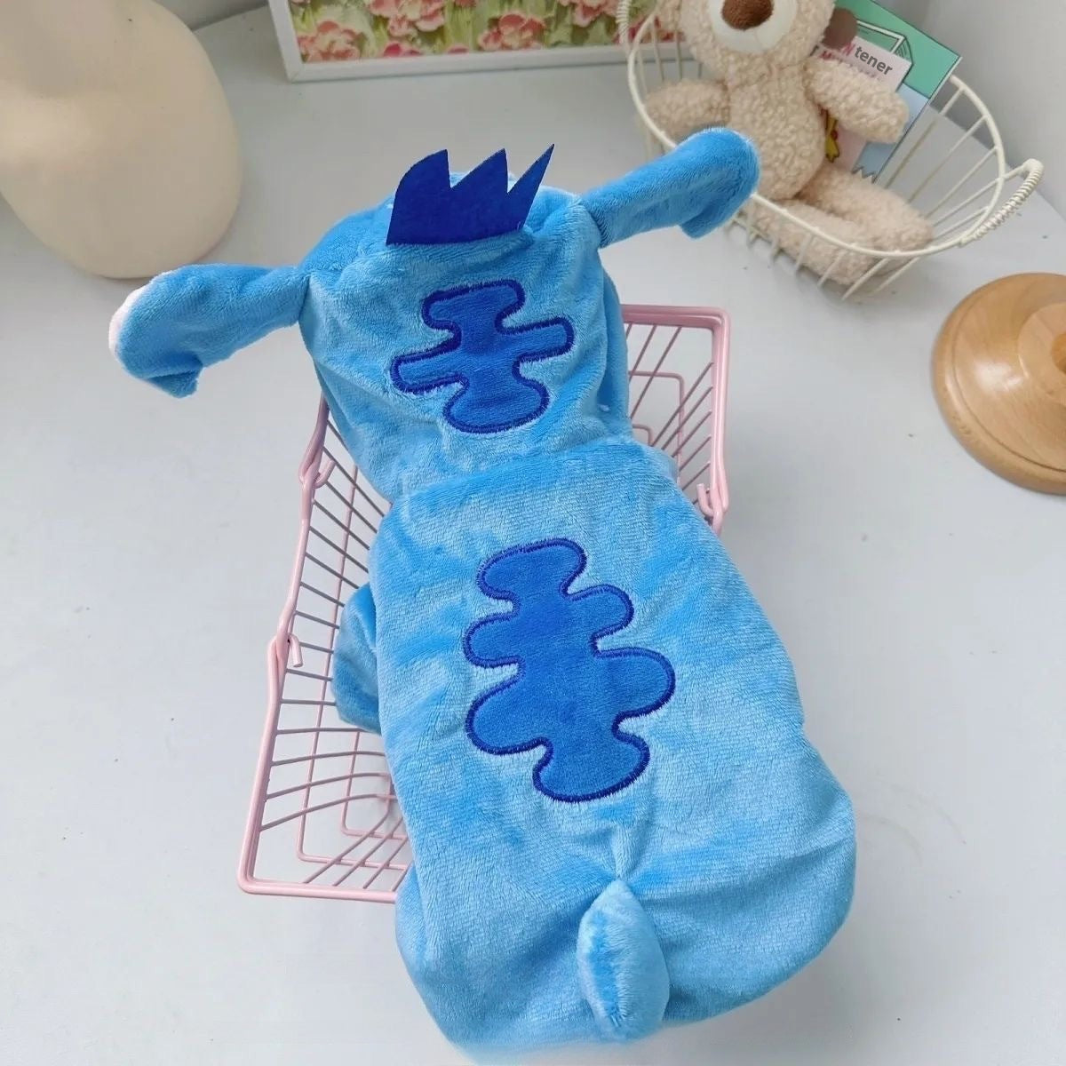 Pijama Cálida para Mascotas Pequeñas con Capucha