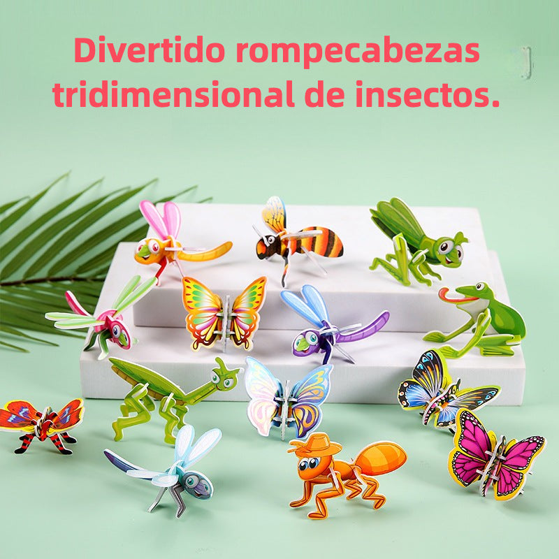 Juguete educativo de rompecabezas 3D