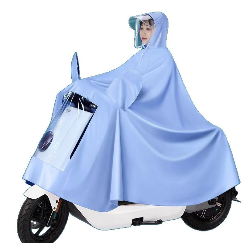 Impermeable para bicicleta eléctrica a prueba de lluvia