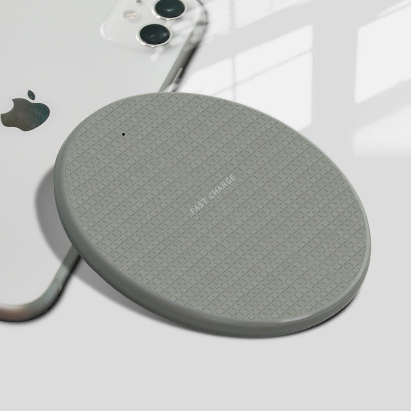 Cargador Inalámbrico K8: Carga Rápida de 15W para Teléfonos y Auriculares