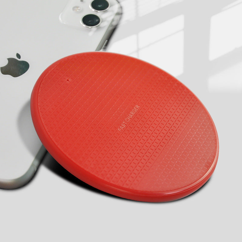 Cargador Inalámbrico K8: Carga Rápida de 15W para Teléfonos y Auriculares