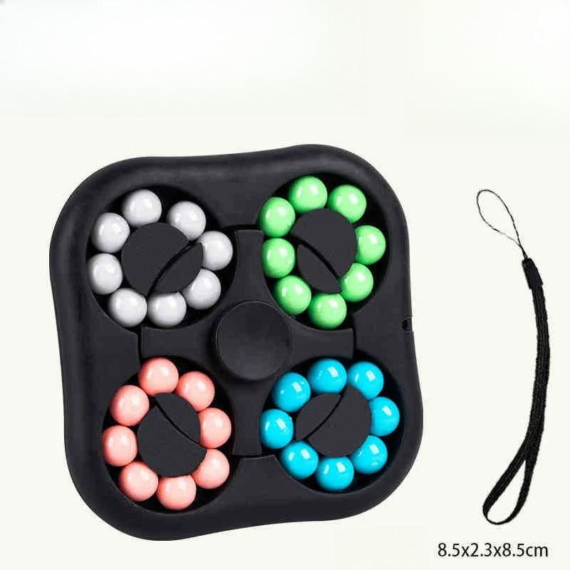 Hand Third Eye: Multicolor Puzzle Cube for Relaxation and Mental Development