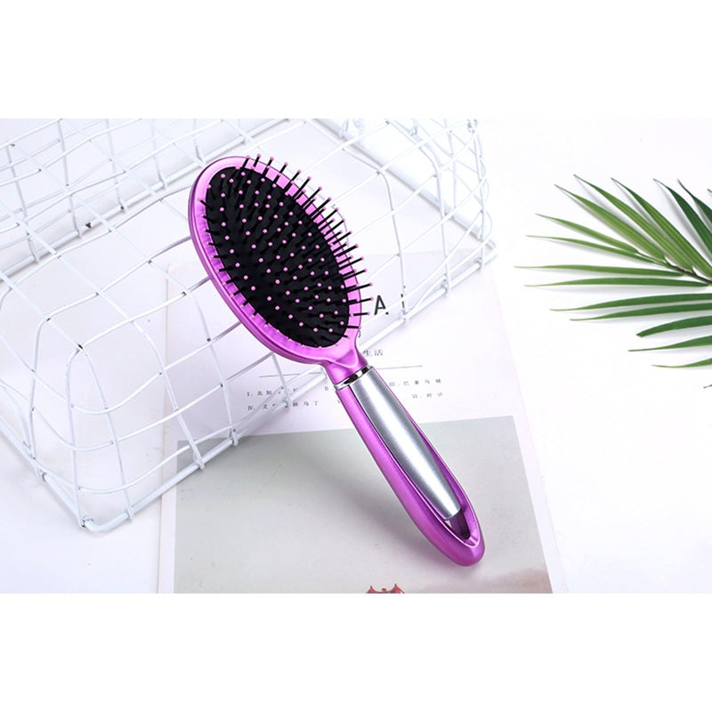 Cepillo de Masaje con Almohadilla de Aire: Herramienta de Peinado para Cabello Liso, Rizado y Flequillos, Diseño Elegante para Mujeres