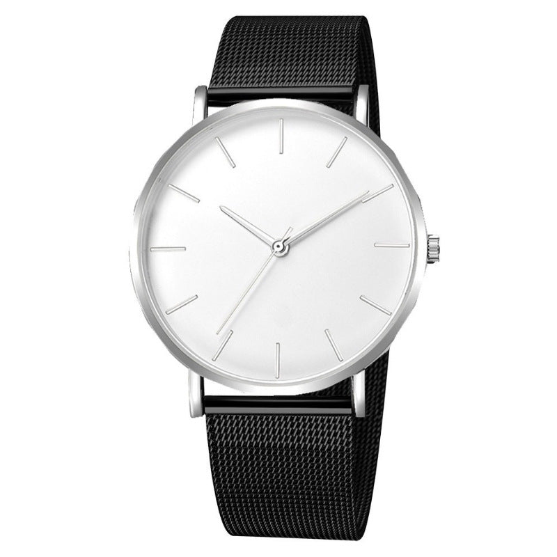 Reloj para Hombre Minimalista con Correa de Acero y Movimiento de Cuarzo