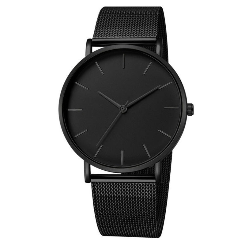Reloj para Hombre Minimalista con Correa de Acero y Movimiento de Cuarzo