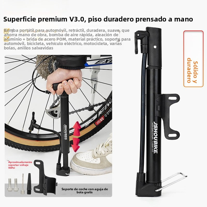 Inflador Manual Portátil para bicicleta